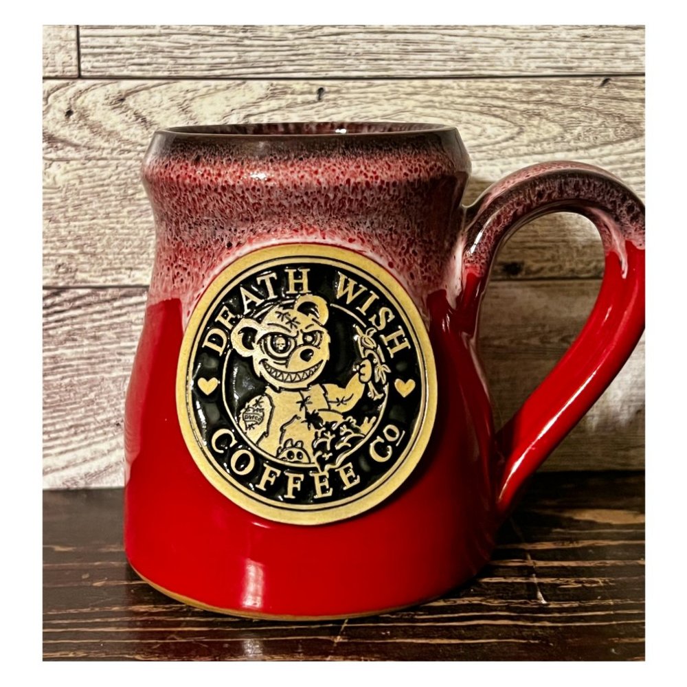 Death Wish Coffee Stoneware Mug, Valentine's Day 2017